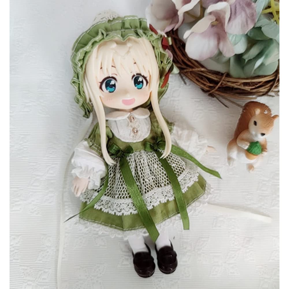 ⚠️在庫なし受注【オビツ11服】Xmasドレス グリーン×シルバー Amazon | rakulifey オビツ11服 ワンピース 衣装 オビツドール