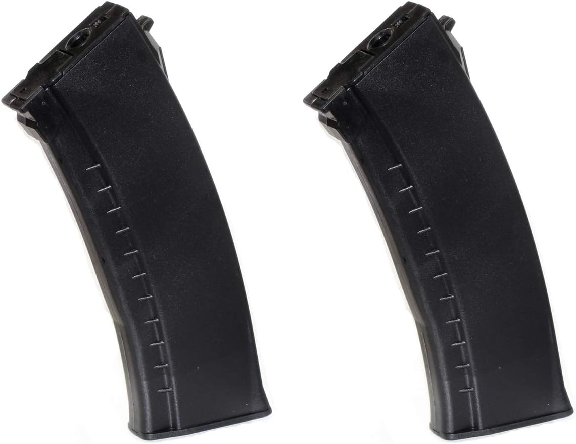 Airsoft Shooting Gear Battleaxe 2pcs 500rd Flash Mag Hi