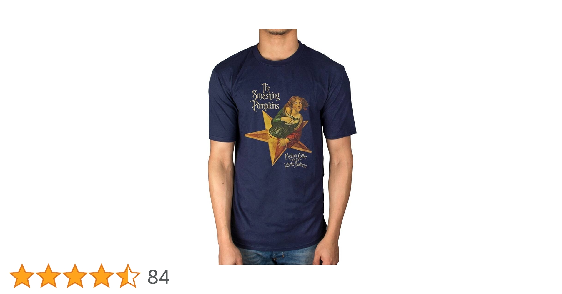AWDIP Official Smashing Pumpkins Mellon Collie T-Shirt Navy