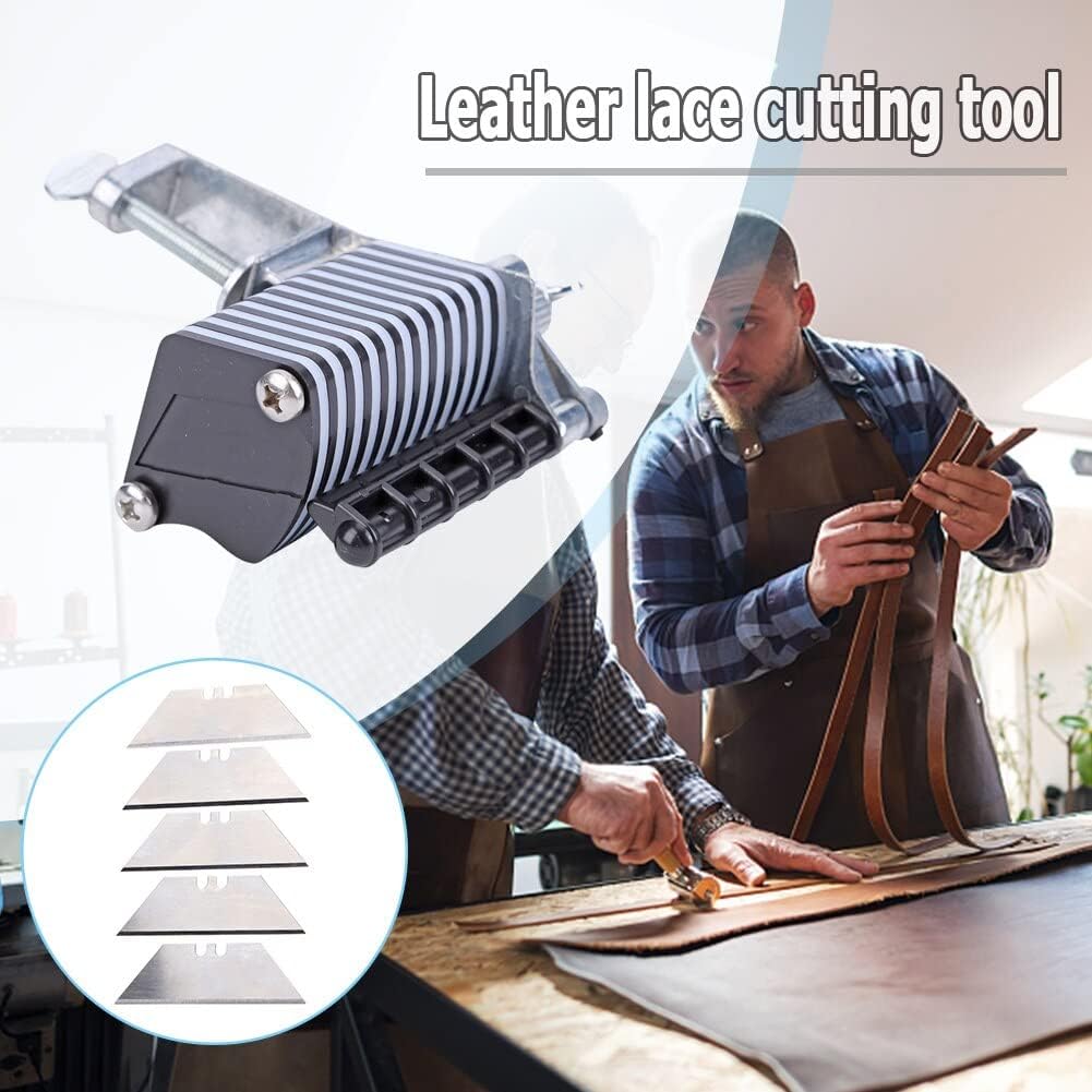 Stainless Steel Desktop Lace Cutting MachineRibbon Lace Leathercraft Knife Cutting Tool for Factory Braiding Strips