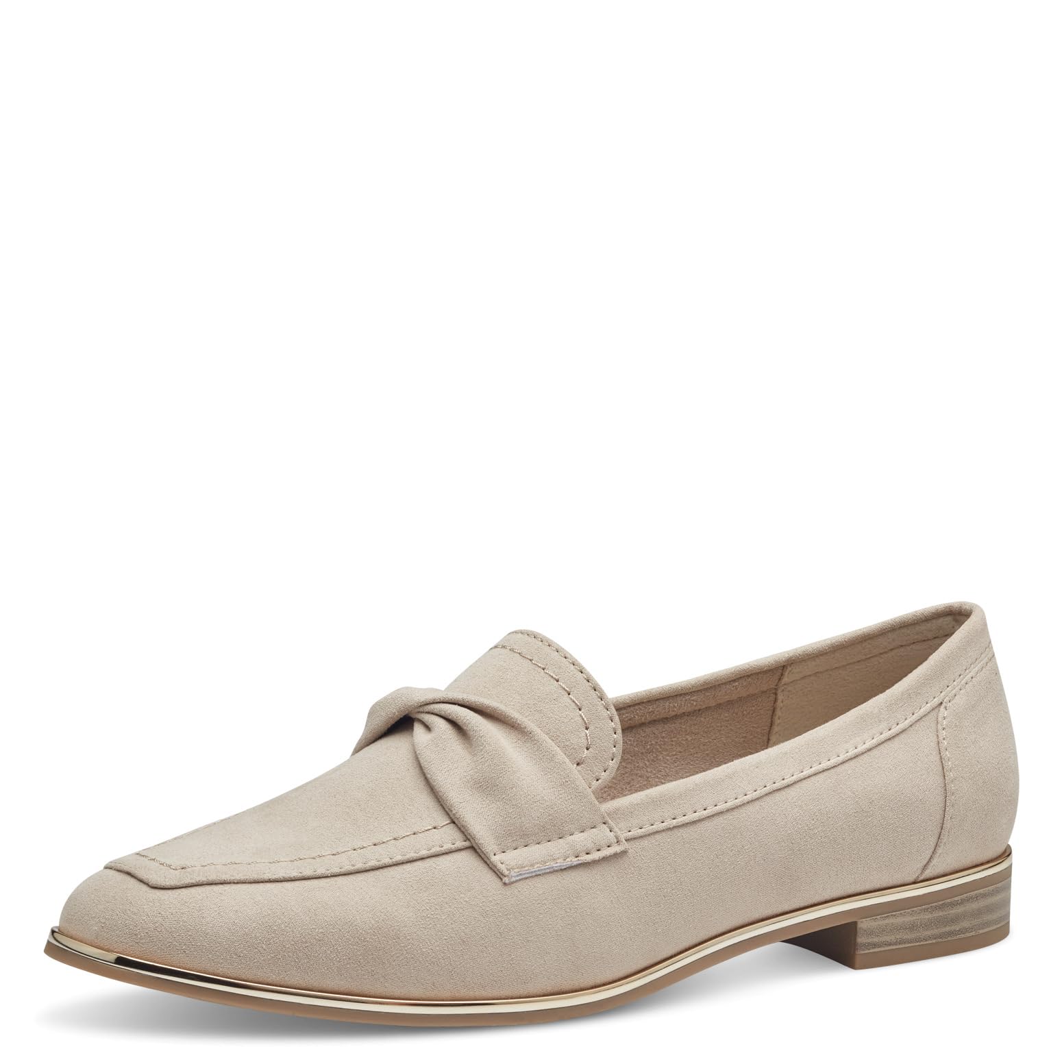 MARCO TOZZI Women's 2-24214-42 Loafers, Dune, 3.5