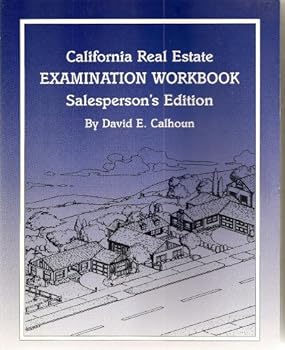 Paperback California Real Estate Examination Workbook Salesperson's Edition Book