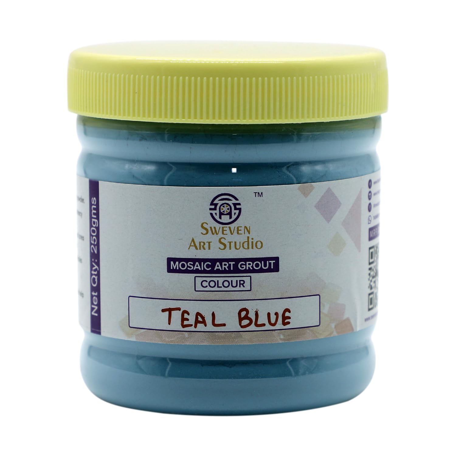 Sweven Art, Ready-to-Mix Tile Grout Powder for Mosaic Art in Teal Blue Color (Pack of 250Gms) (B0CG3HP2JW) Amazon Price History, Amazon Price Tracker