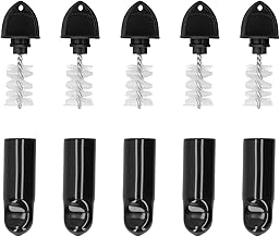 Beer Tap Cover, 10 Pieces Faucet Cap & Plug Brush Draft Beer Rubber Tap Beer Tap Plugs Brush Draft Faucet Keg Brush Plugs