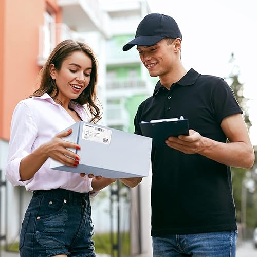 Miniatura 7 de UCGOU Sobres de polietileno de 14.5 x 19 pulgadas, bolsas de envío blancas autosellantes, impermeables y a prueba de desgarros, paquete de 50