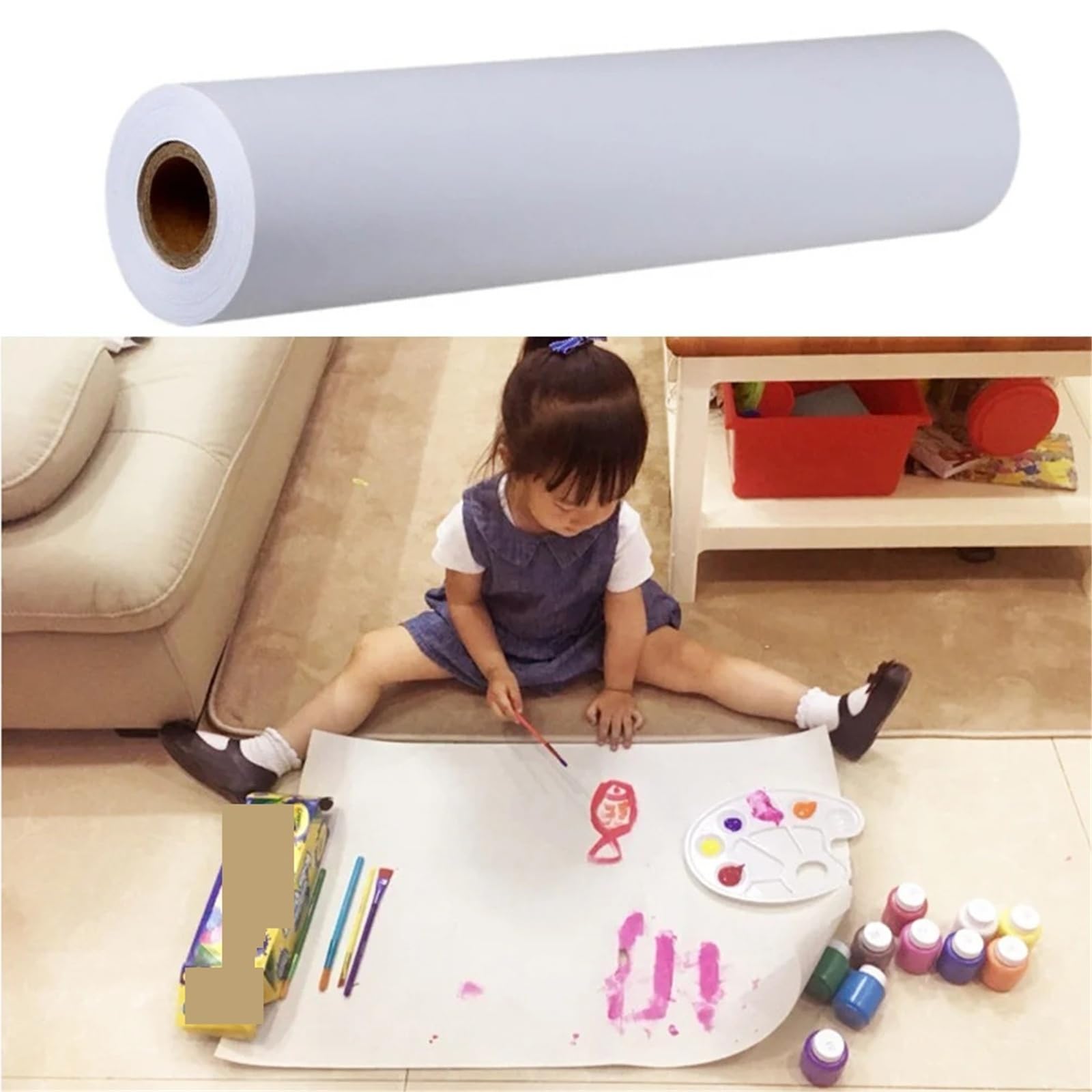 Papel De Calco Rollo de papel dibujo blanco for pintar