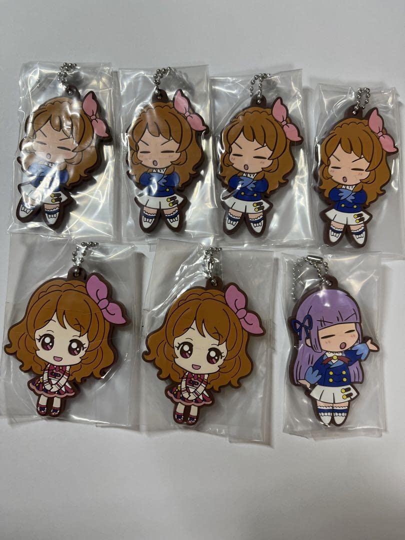 Amazon.co.jp: アイカツ 大空あかり 氷上スミレ ラバーストラップ