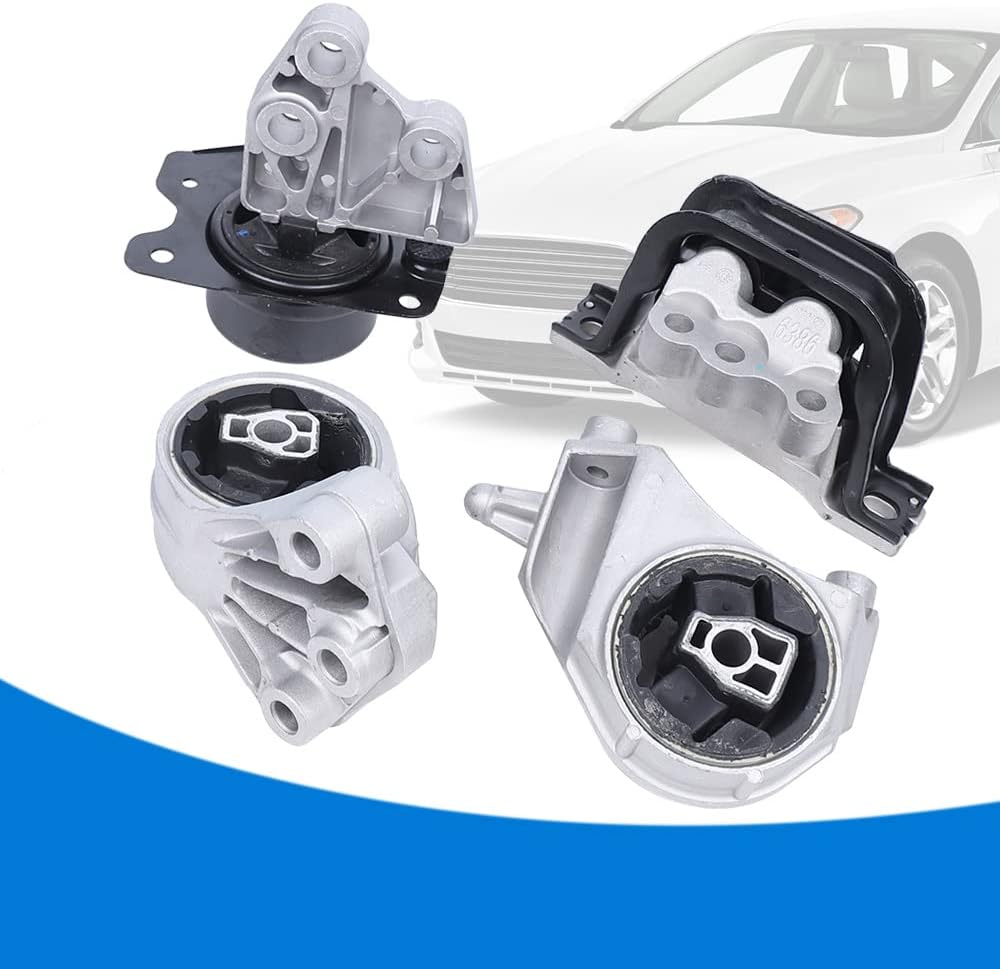 Engine Motor & Trans Mount Set of 4 for 2012-2015 Captiva Sport/2010-2017 Equinox 2.4L - Manufacturer Part Number: Em-4161 Em-4111 Em-4192 Em-4135 (US Stock)