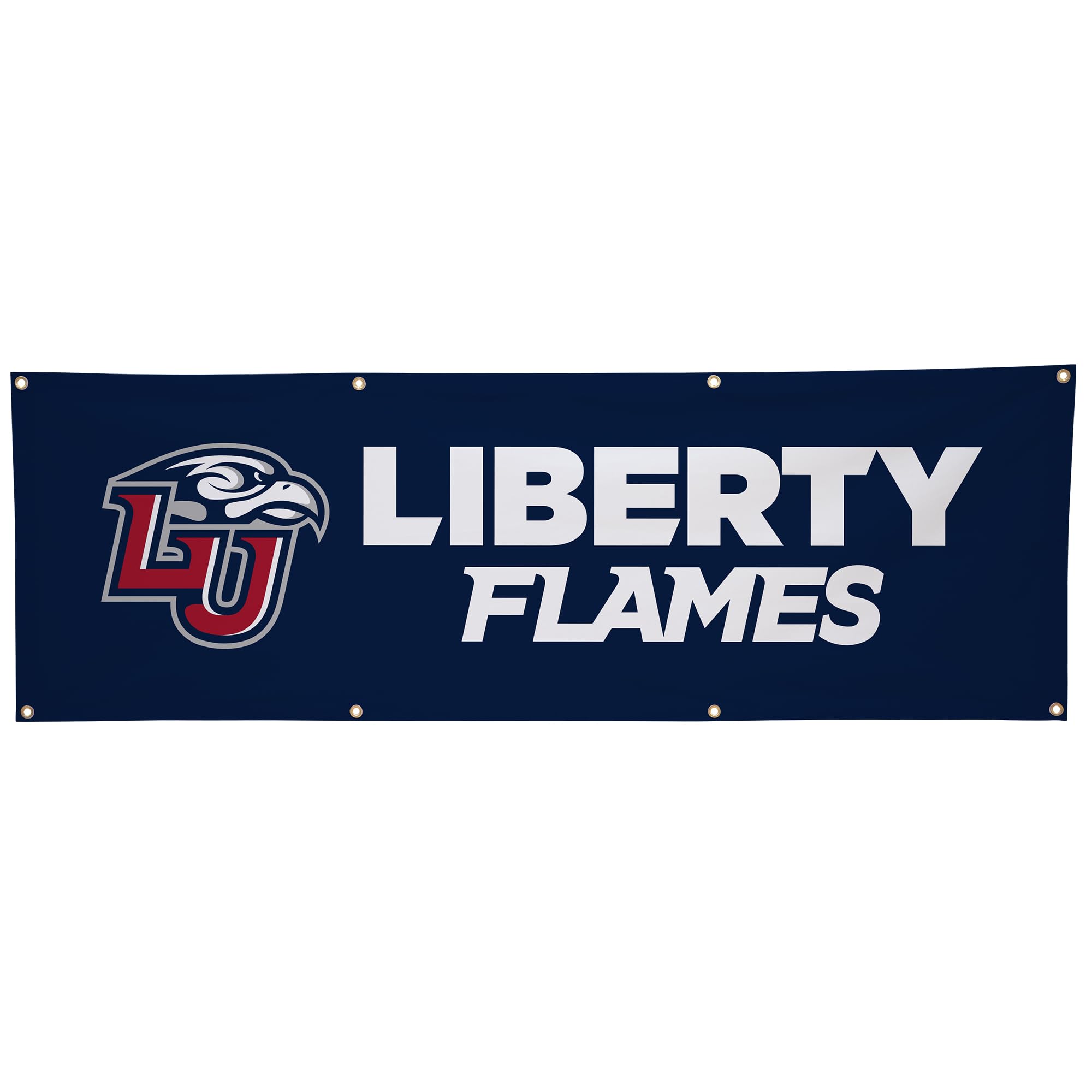 Bannière Liberty Flames 61x182 cm : habillez vos murs vides sans travaux