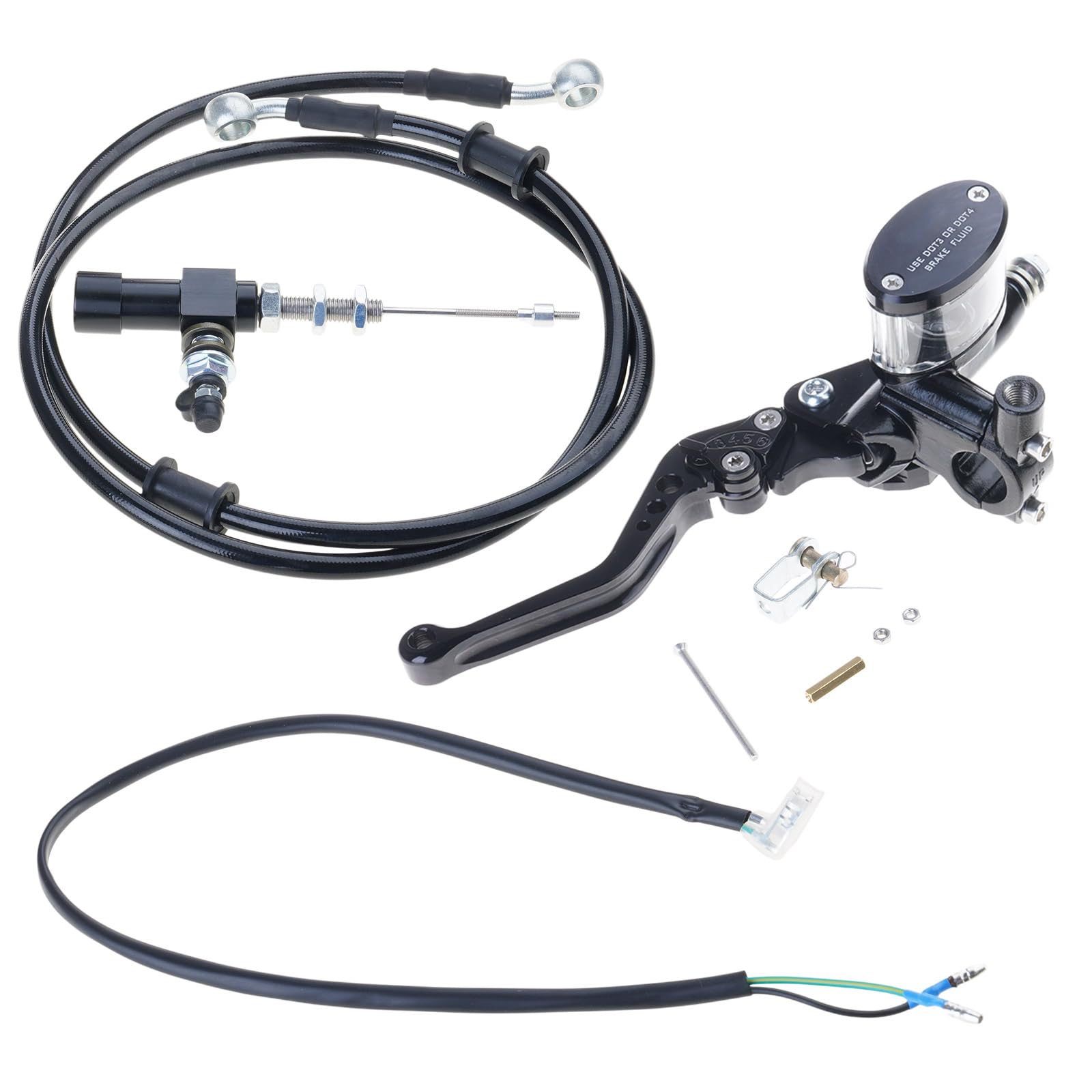 Accuracy Hydraulische Kupplungen Set mit verbesserter Haltbarkeit & Ermüdungsreduzierung Motorradkupplungssysteme für Motorräder