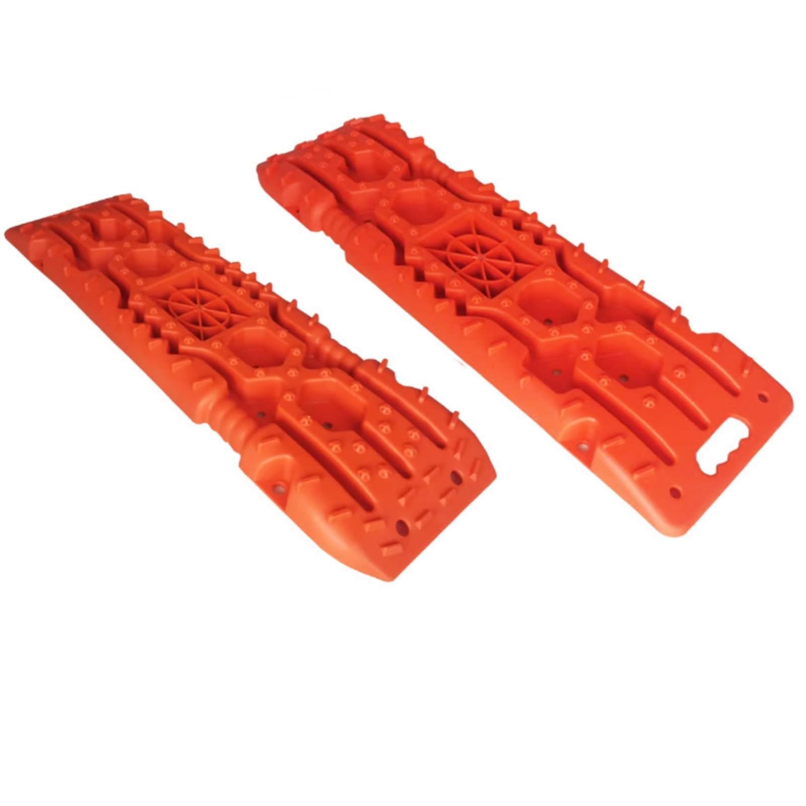 rockible Vehicle Recovery Board Tavole di Trazione Veicolo Pedane Antiscivolo Rampe di Uscita Pannelli con Canali E Rinforzato in Plastica con Impugnatura per