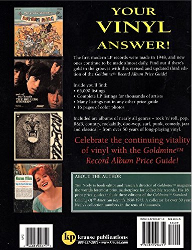 Goldmine Record Album Price Guide : The Ultimate Guide to Valuing Your Vinyl (Goldmine Record Album Price Guide) image 3