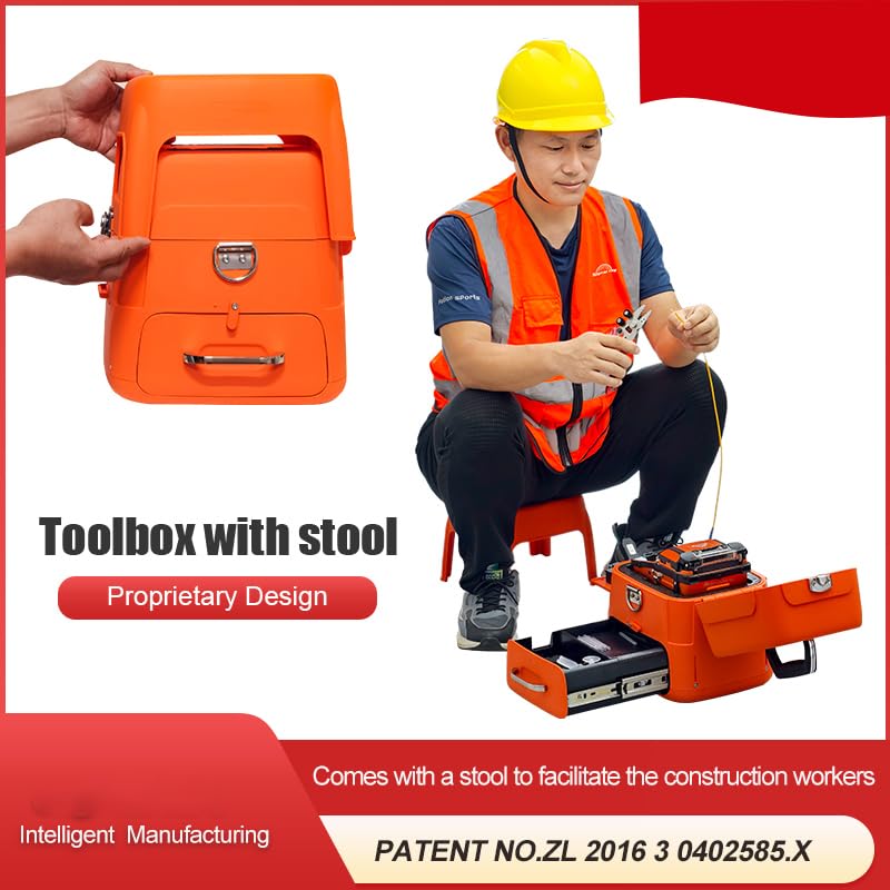 Image of SM&MM Six Motor Core Alignment Fiber Fusion Splicer Automatic FTTH Fiber Optical Welding Splicing 5S Heating 15S (Ai-9)