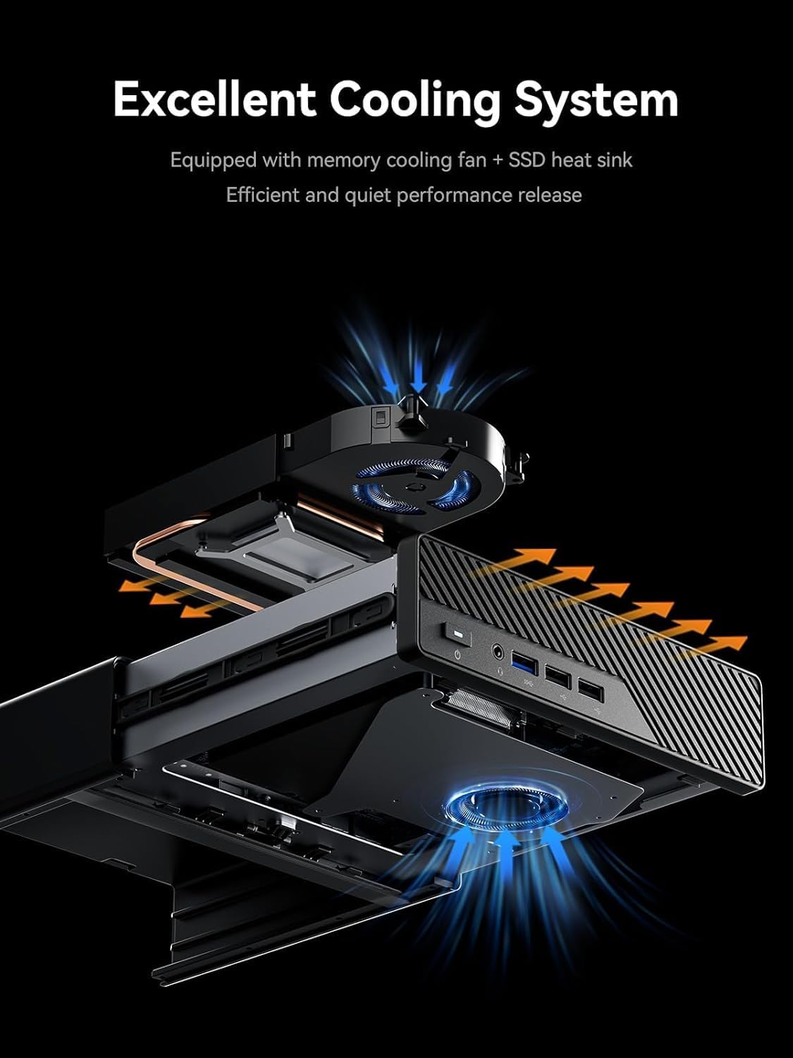 MINIS FORUM MS-01 Mini Workstation Core i5-12600H Mini PC vPro 10Gbps SFP+ 2.5G RJ45 USB4 PCIe4.0x16 M.2 2280 U.2 SSD