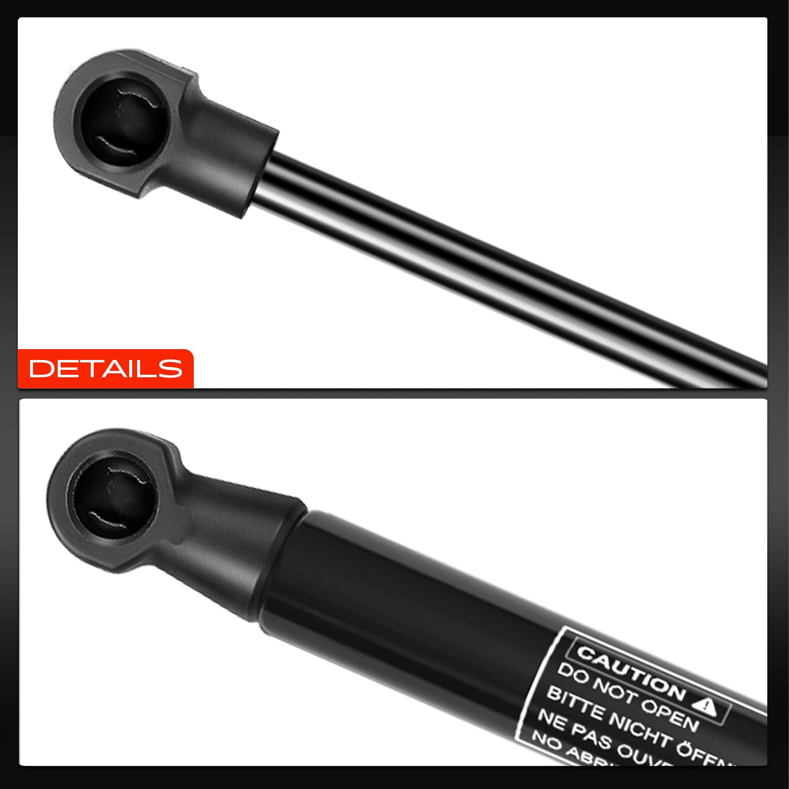 Frankberg 2x Molle a gas Portellone posteriore Compatibile con Agila (A) A H00 1.0L 1.2L Compatto 2000-2007 Wagon R Compatto 1.3L 2003-2010 Replace# 8185083E10