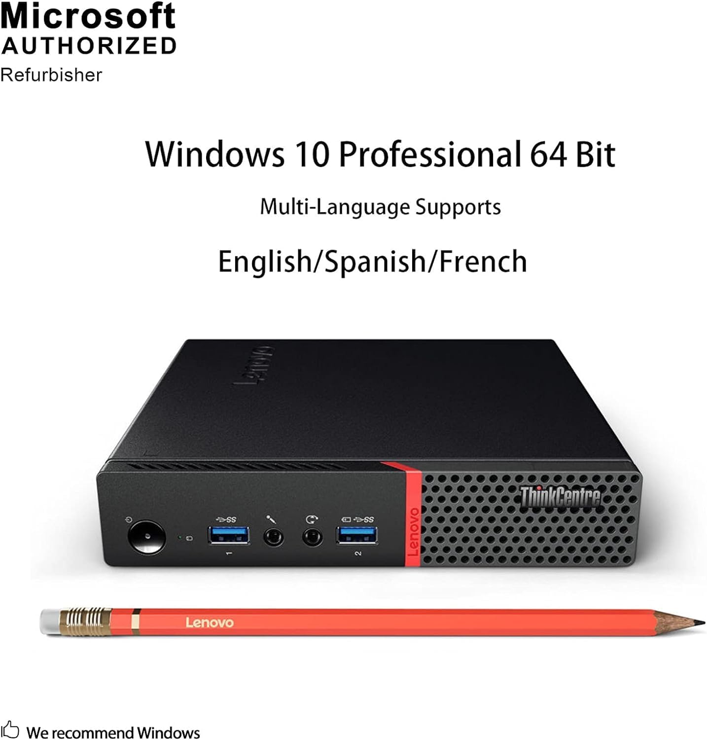 Lenovo ThinkCentre M700 mini PC Desktop Computer, Core i5-6500T