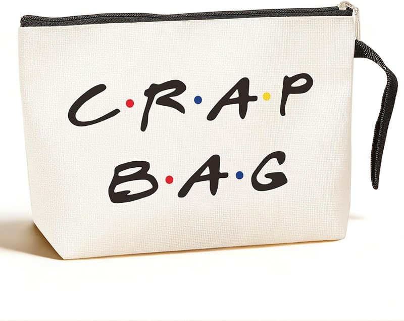 Necessaire Jztco multicolor com zíper, 20,07 x 19,56 x 0,25 cm, 1 unidade