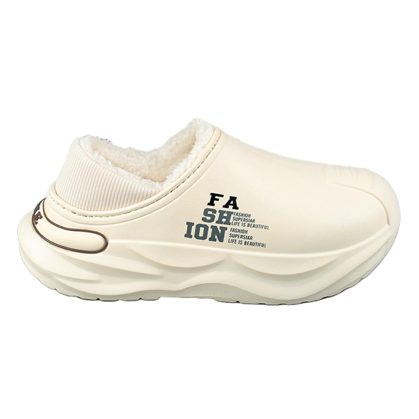 Pantofole Donna Men's Cotton Shoes Winter Step Shit Feeling Warm Thickened Soft Sole Non-slip Waterproof Cold-proof Snow Boots