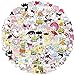 100Pcs Cool Character Sanrio Stickers for Water Bottles Skateboard Luggage Laptop Bumper Waterproof Vinyl Stickers Bulk for Boys Teens Adults (Sanri)