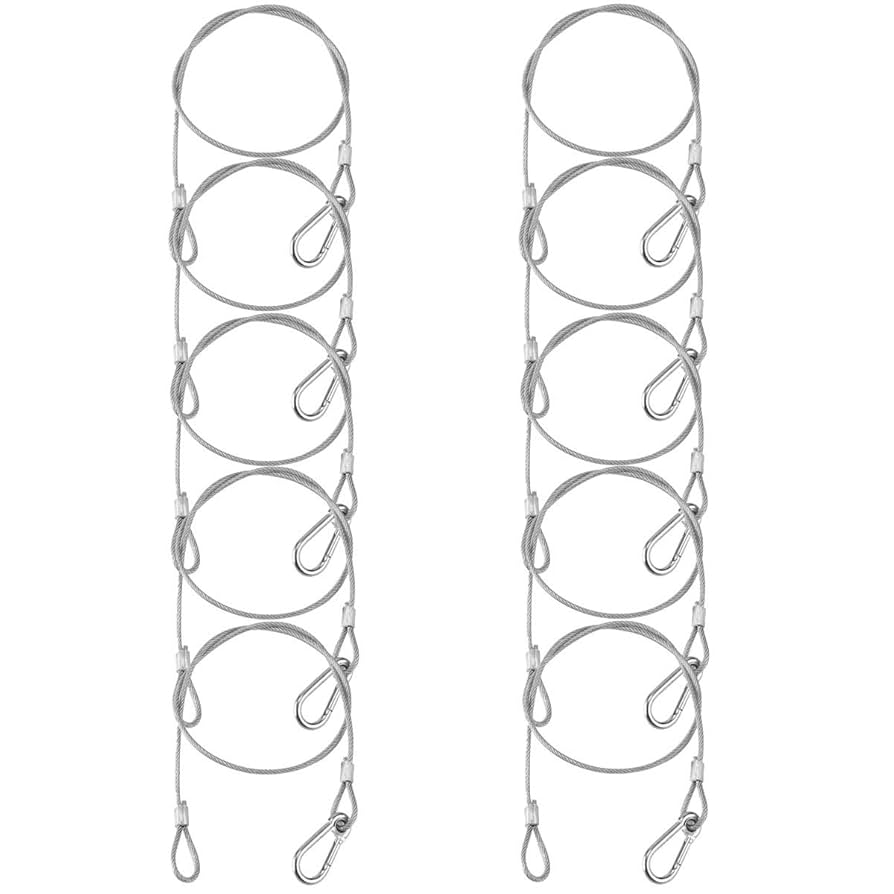 Amazon.co.jp: 落下防止 ワイヤ セキュリティ ワイヤー