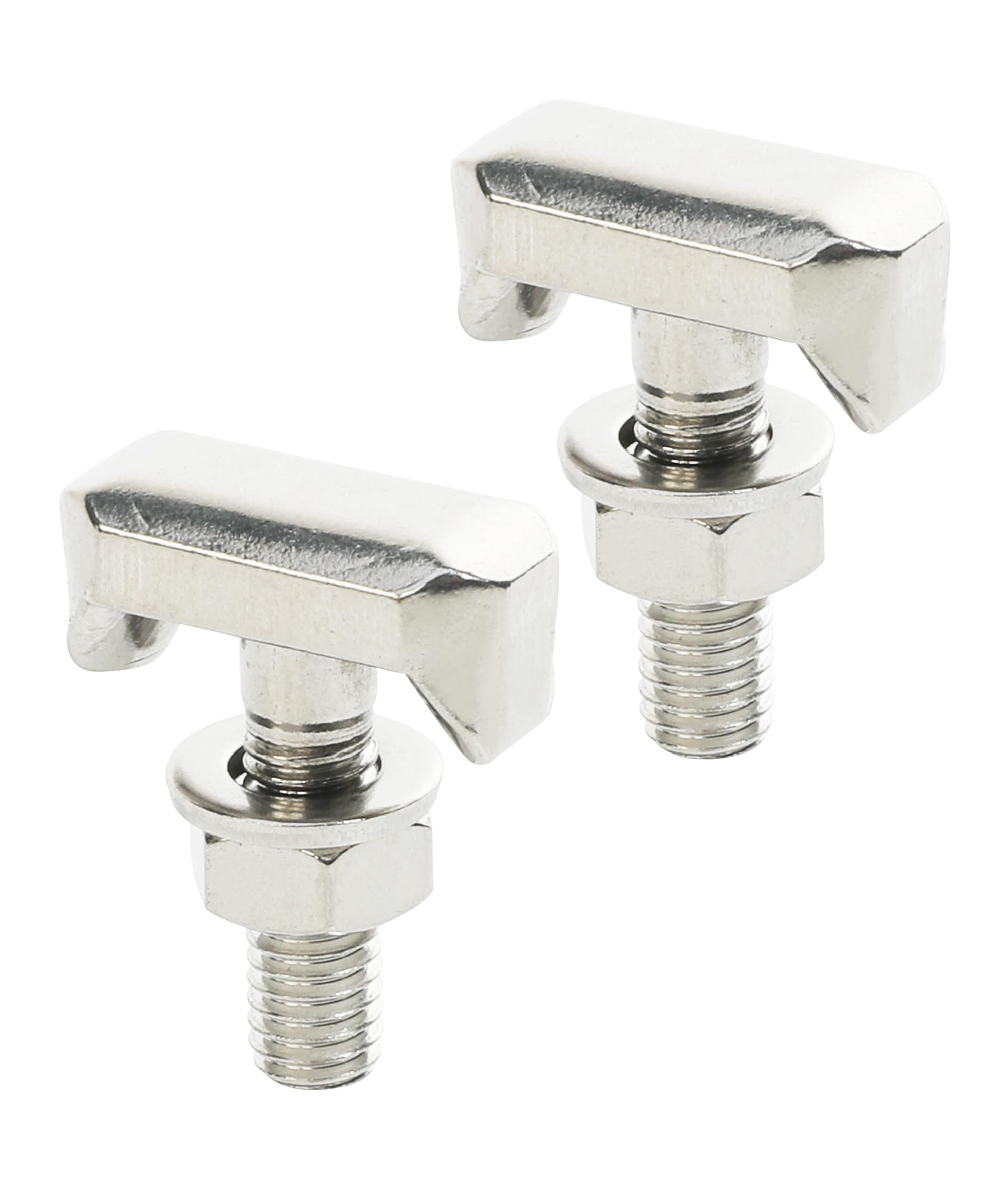 Battery Terminal Bolt,Car Accessories Battery Terminal T-Bolt Kit,Battery Terminal Nuts Replacement,Car Battery Cable Extender T Bolt,Replace #19116852,6X0915138,61128373946,64740 (2PCS)