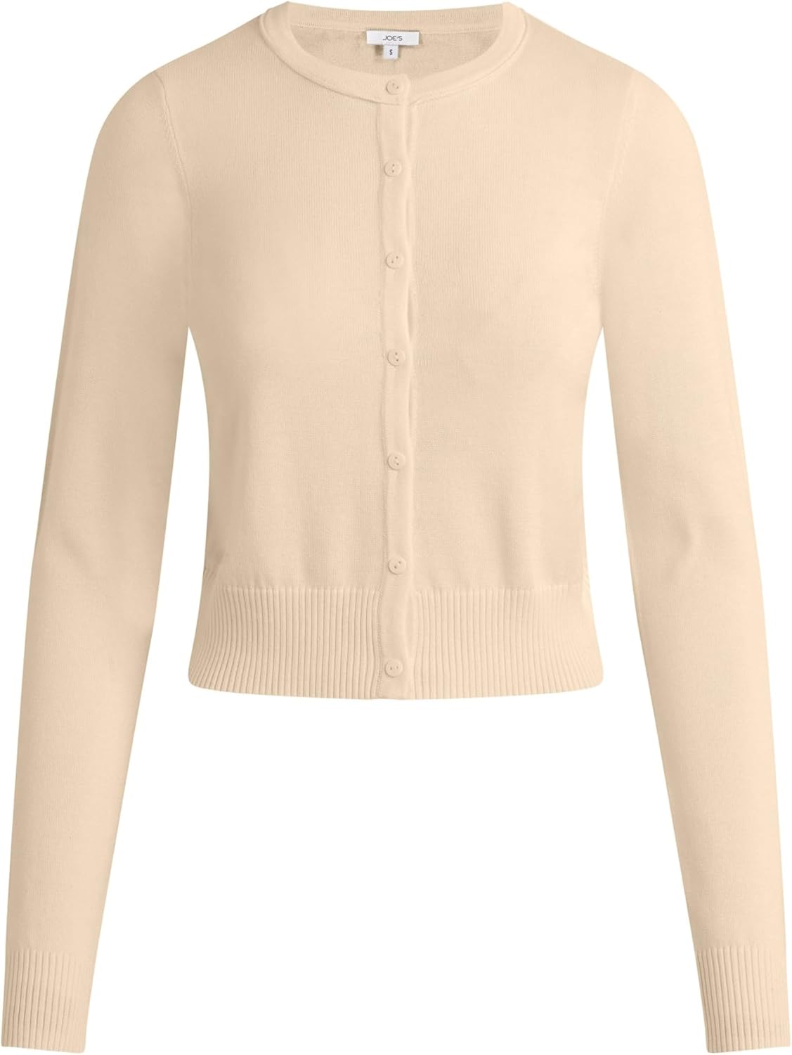 Joe's Jeans Women's The Dani Cotton Cardigan, Sand, Medium - Image 5
