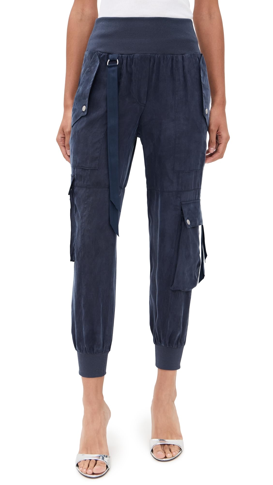 Cinq Sept Womens Washed Twill Harmony Pants