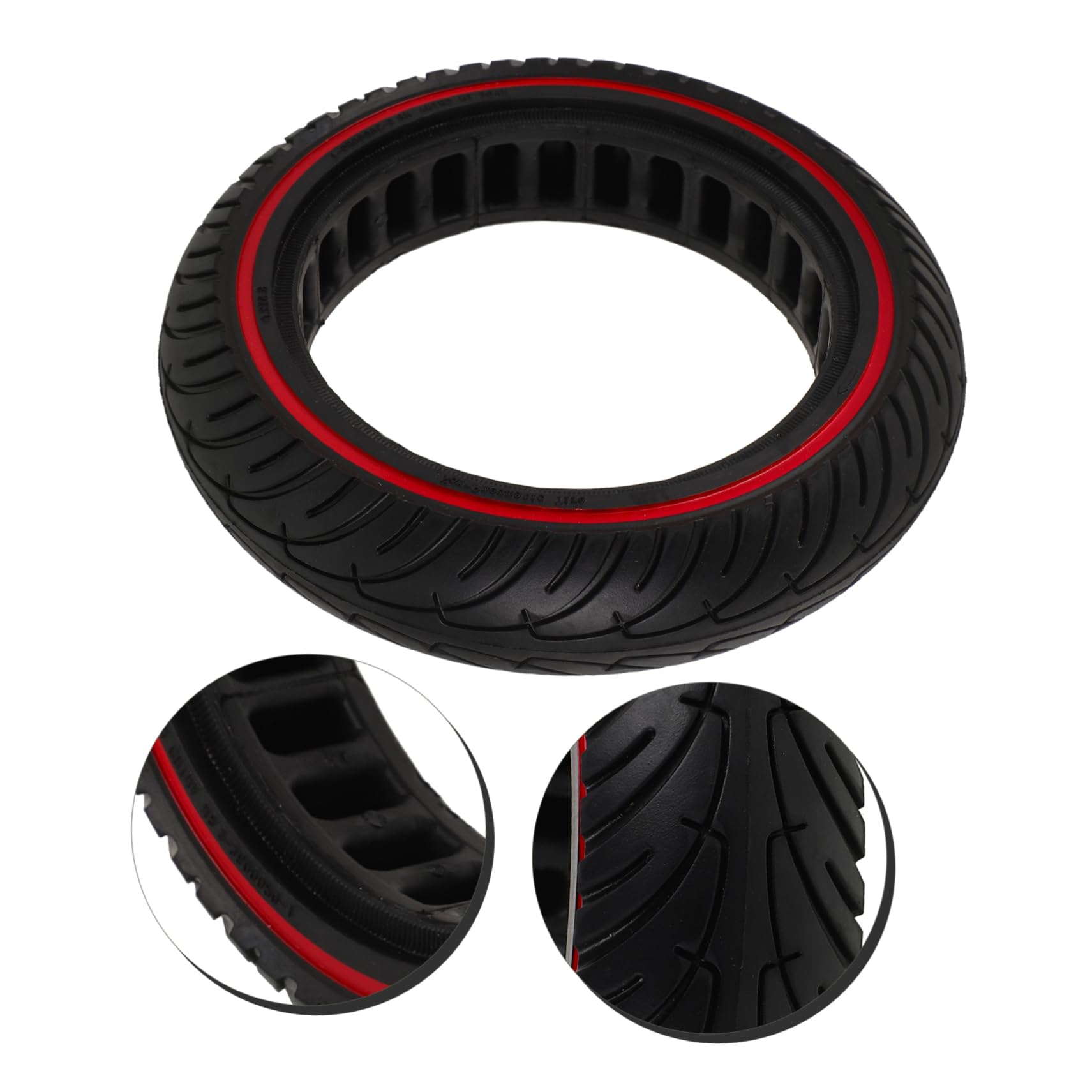 Roue de Scooter de Remplacement Pneu à Nid d'abeille 8,5 Pouces Noir