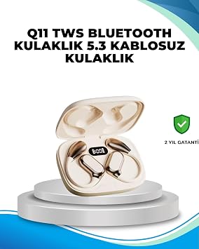 Bluetooth 5.4  eviri Kulakl  LED Ekranl