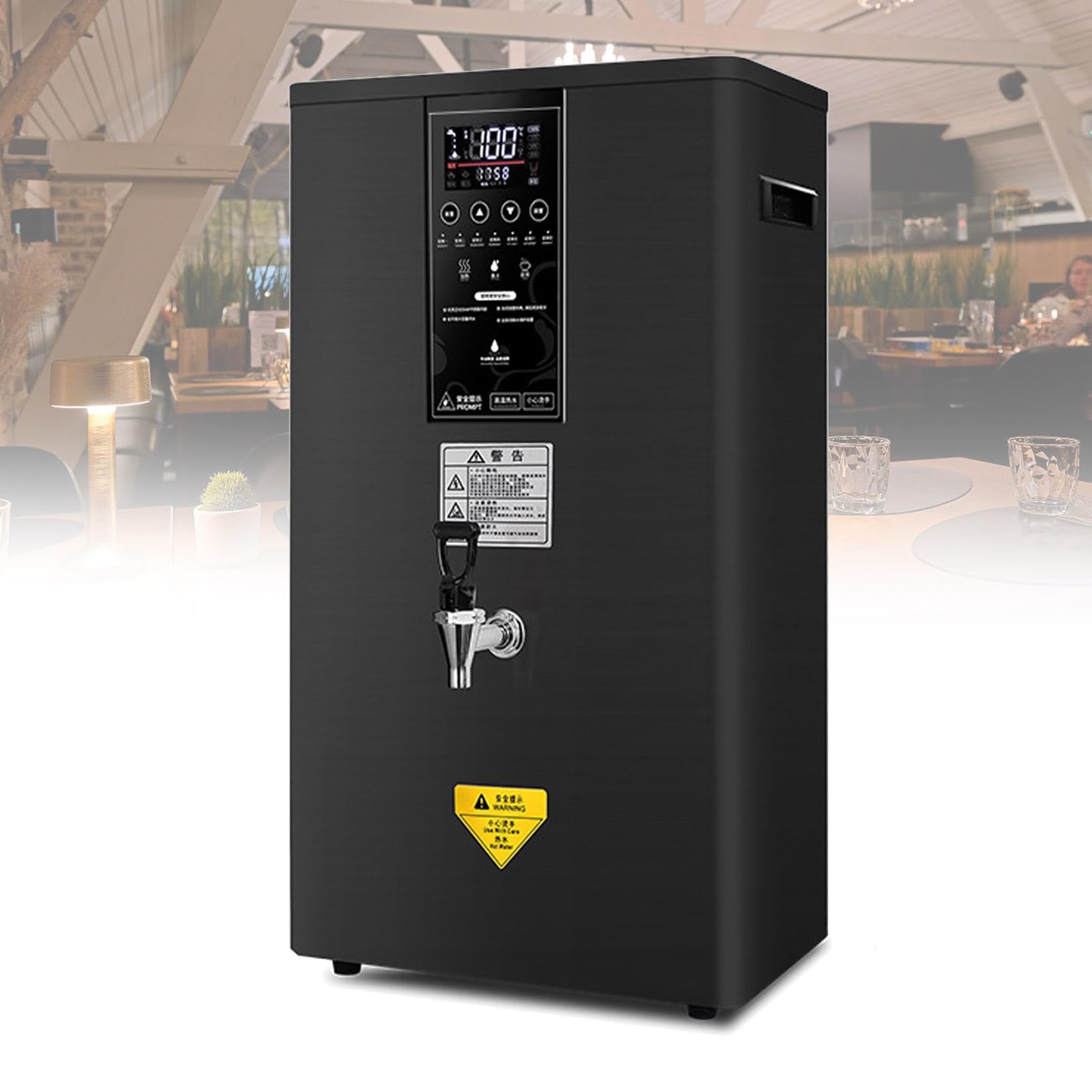 Distributeur d'eau Chaude électrique Commercial Mural Professionnel avec écran Tactile LCD et purificateur intégré - Choix idéal pour Les Restaurants, Les hôtels, Les Salons de thé et Plus Encore !