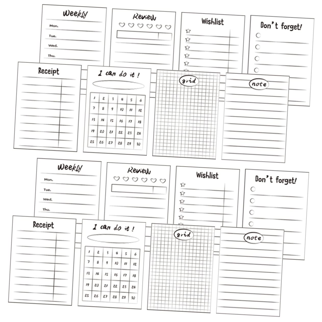 3 Sätze Memo Pad Dot Sticky Tabs Journal Sticker Kleine Kreis Sticker Planer Notizblöcke Junk Journal Kit Notizbuch Kleine Board Notizbücher 16 Stück * 3