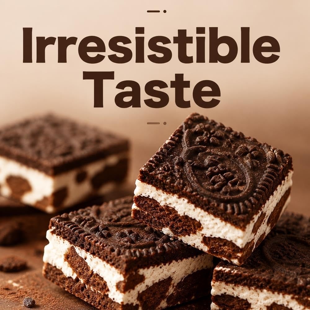 Bocaditos de hojaldre crujientes de galleta de cacao 160 g * 2
