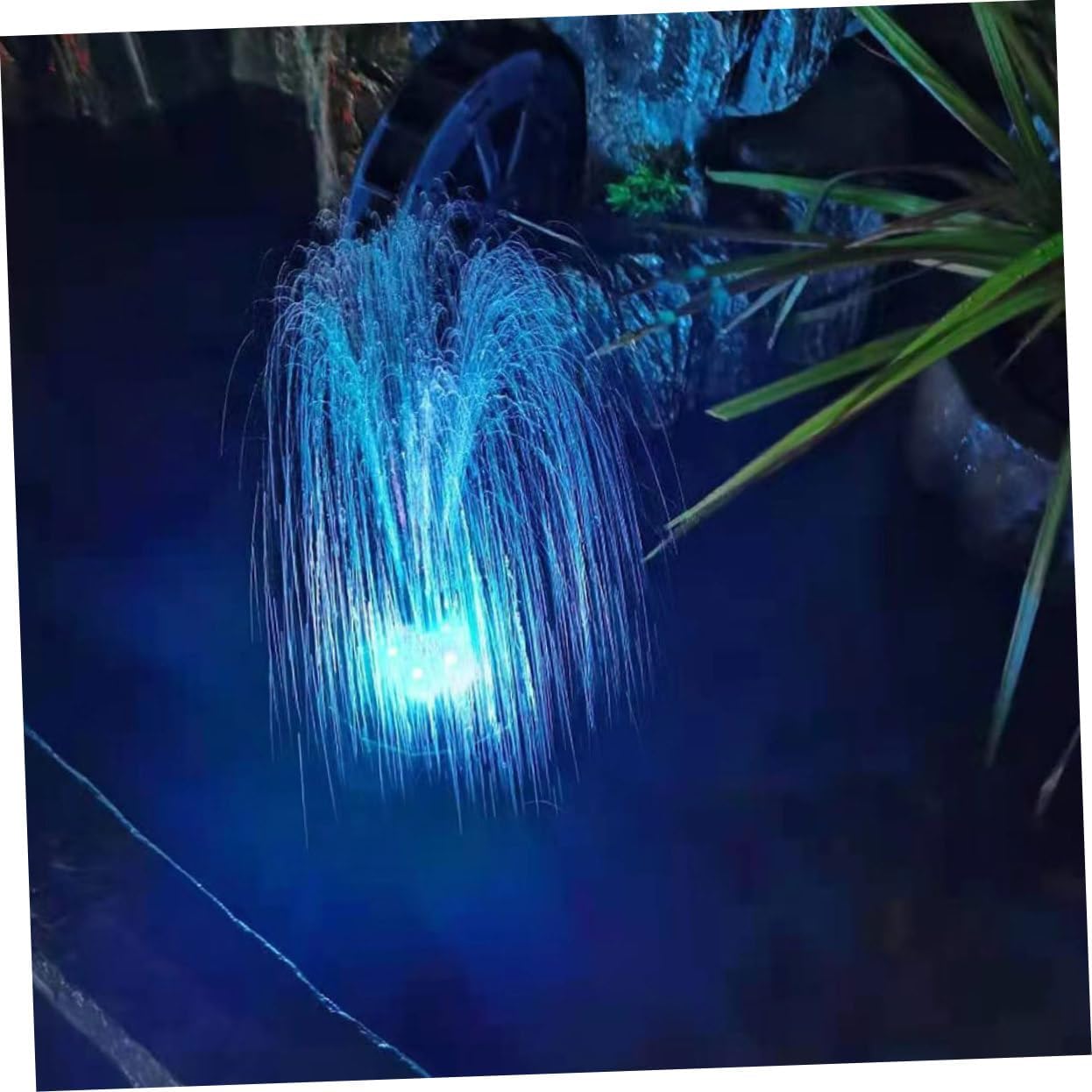 Solar-Powered Bird Bath Fountain Led Solar Water Pump for Easy to Install