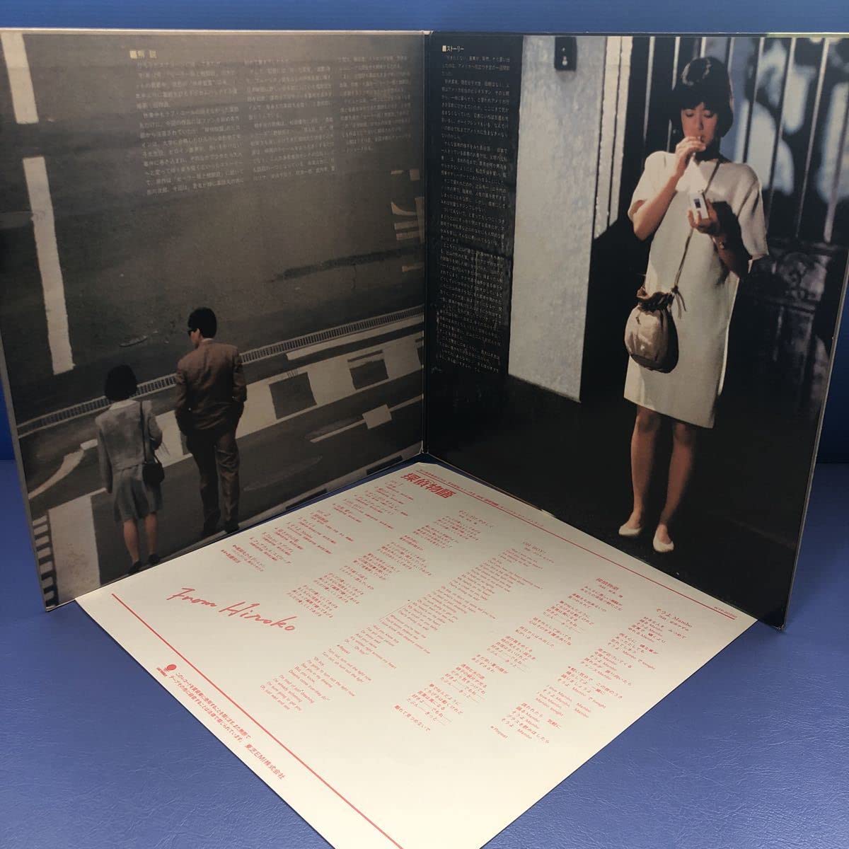 Amazon.co.jp: J LP 映画 OST 薬師丸ひろ子 探偵物語 見開きジャケット