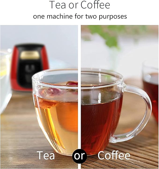 Cafetera Automática de Goteo Doble Taza, Capacidad 0.3L, Función Antigoteo miniatura 3