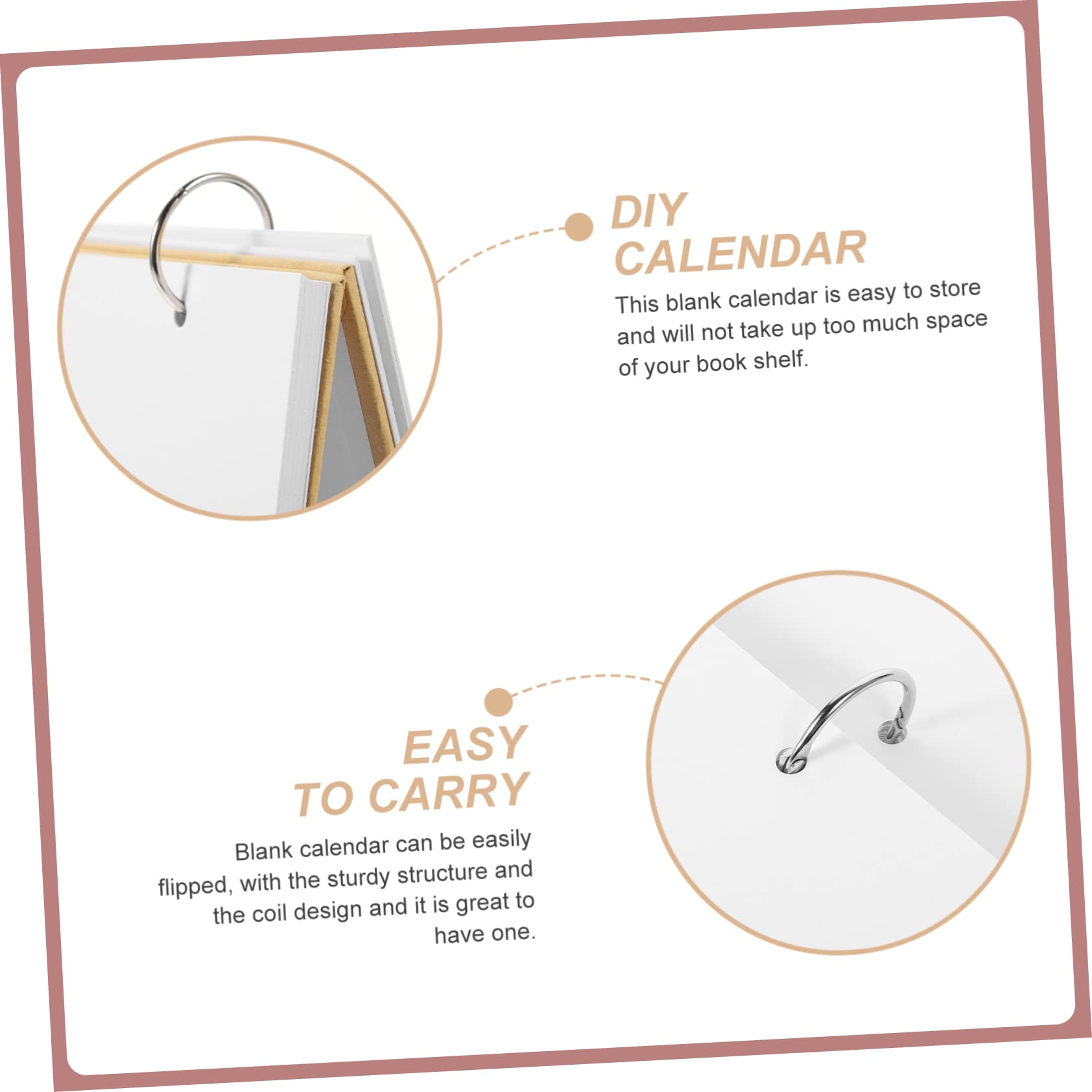 VILLCASE 3pezzi Scrivania Te Planner Mensile Per e Scuola Per Decorazione e Programmazione Personalizzata