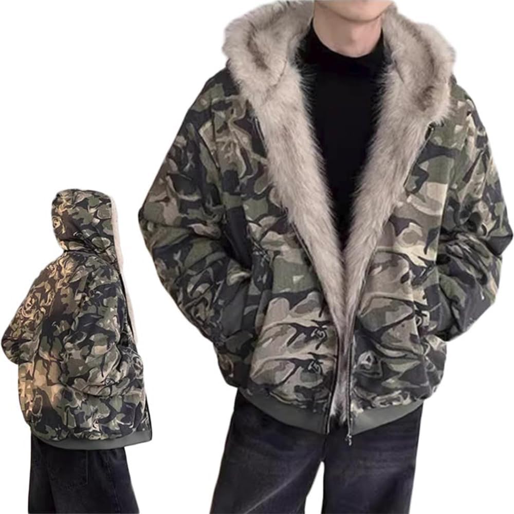 Amazon | [mbolus] 中綿コート メンズ レデイース ジャケット モコモコ