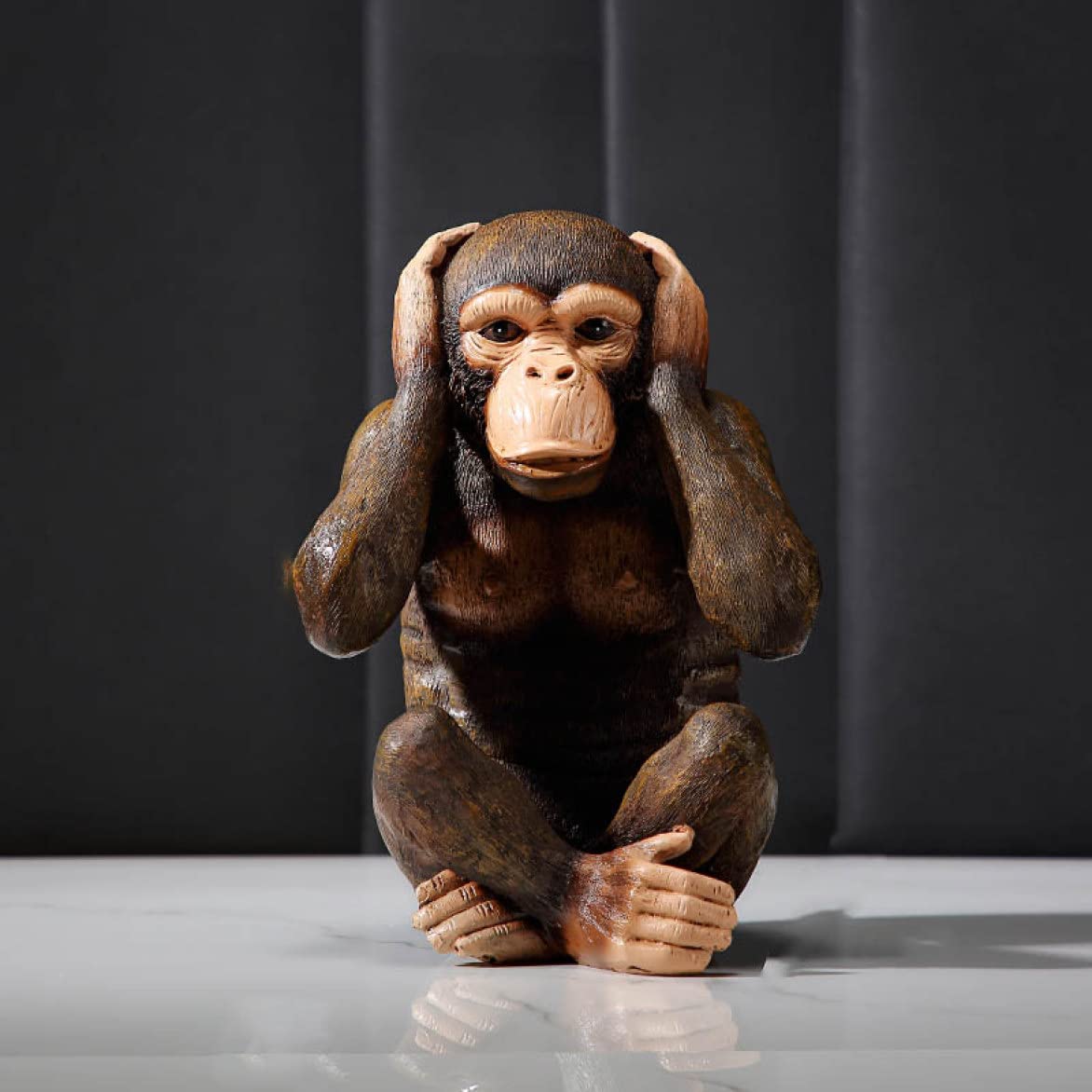 Amazon.co.jp: アニマル 置物 ガーデンオーナメント アニマルオブジェ