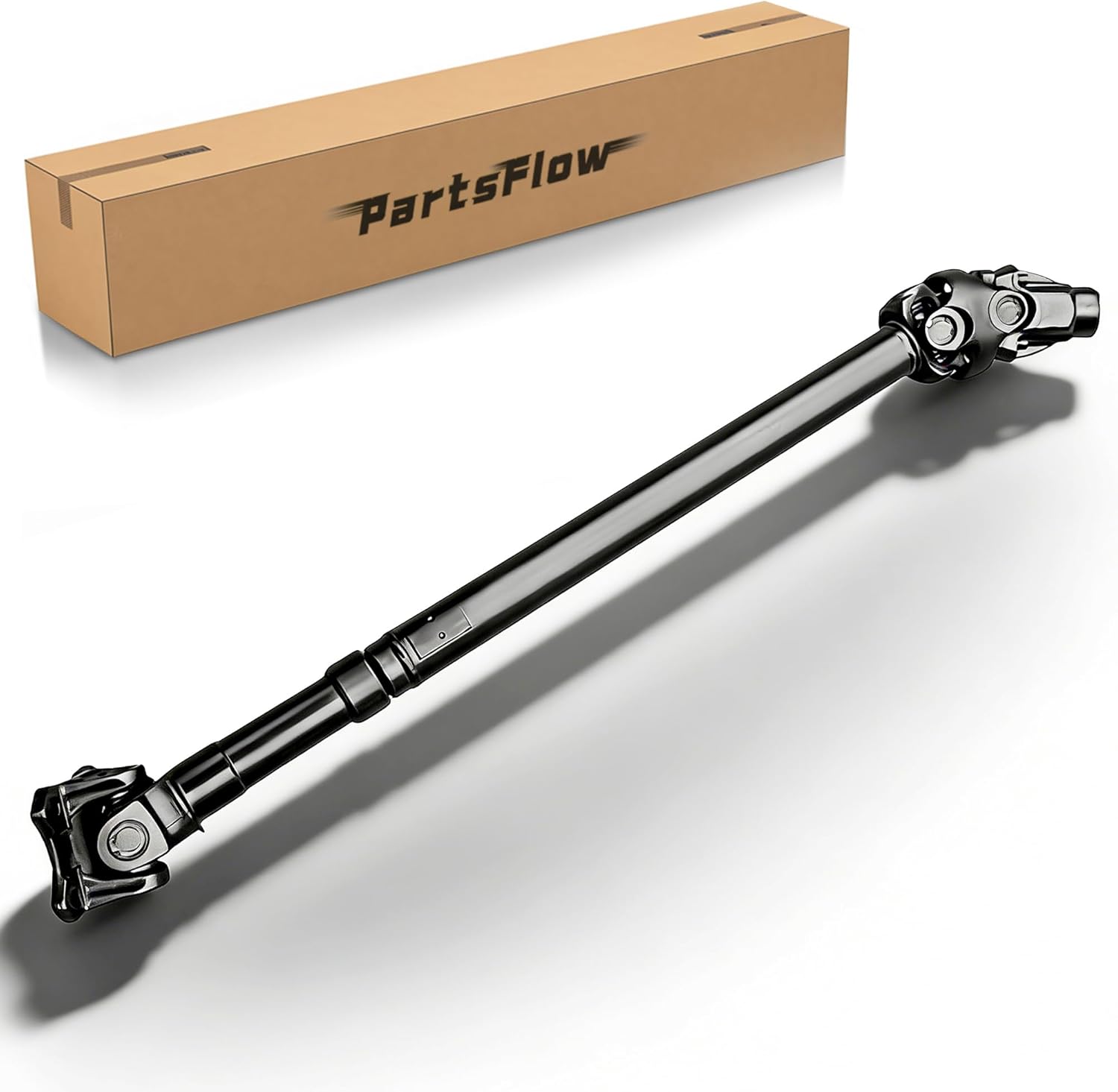 Partsflow Front Steel Driveshaft Assembly Drive Shaft Prop Shaft Compatible with 2012 2013 2014 2015 2016 Jeep Wrangler 3.6L 4WD 52123551AB