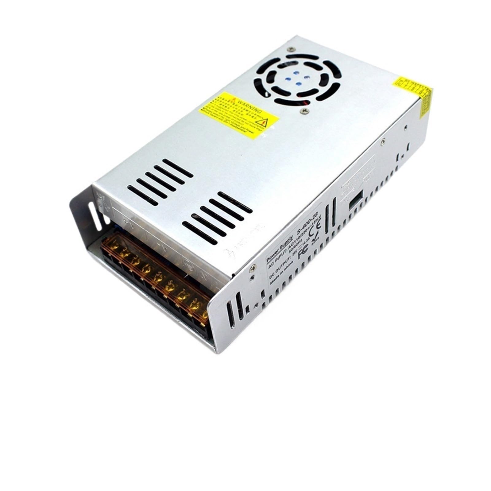 FCARUMIQP Regulated 28V 14.3A 400W Switching Power Supply Driver for LED Light Strip Display CCTV Stepper Motor