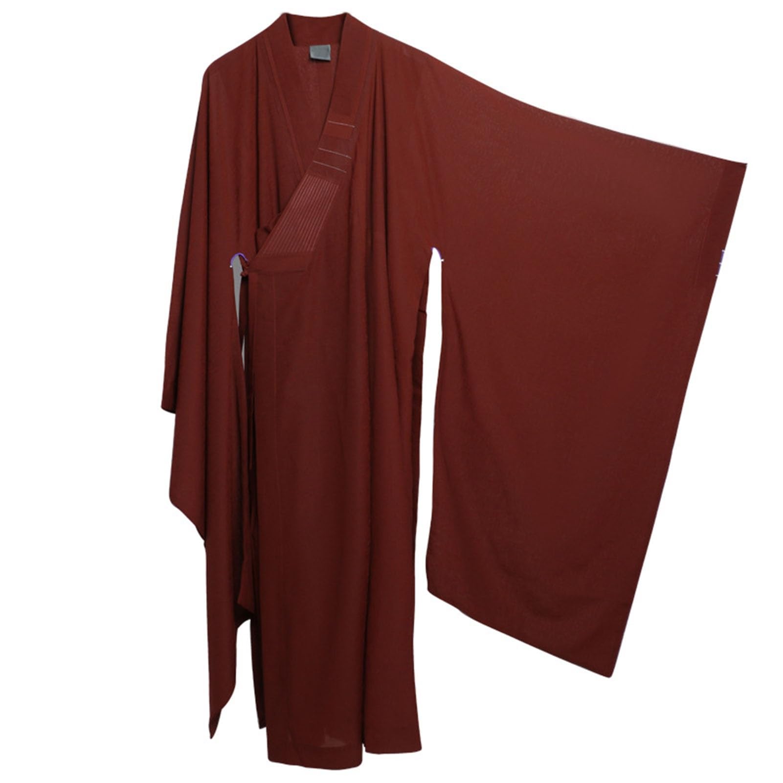 Suknia Sztuki walki Odzież Kung Fu， Ubranie mnicha Lniane Ubranie buddyjskie dla świeckich Ubranie mnicha Shaolin Tradycyjne chińskie ubranie buddyjskie Szata mnicha Shaolin Unisex Kung Fu