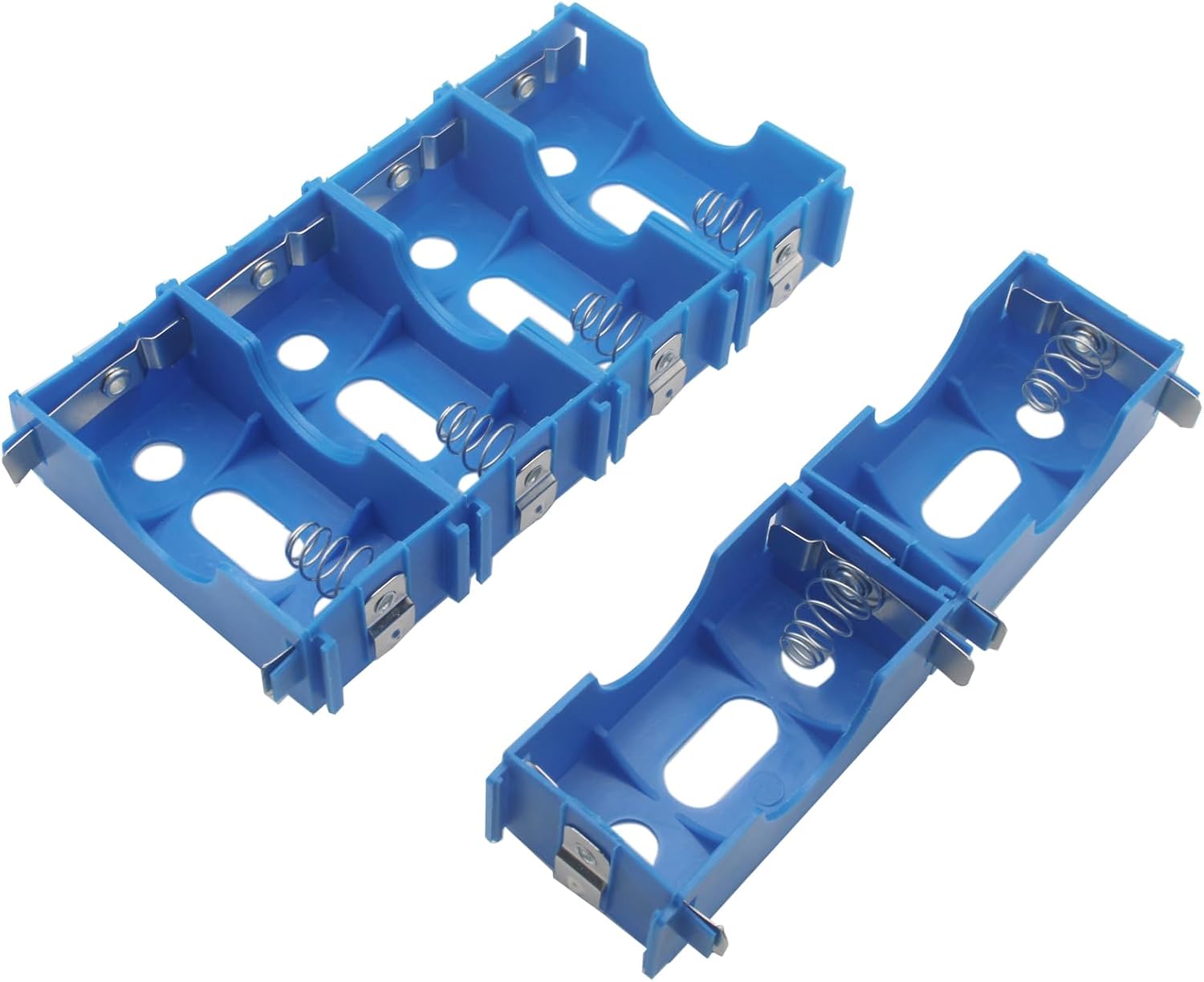 8 Pcs D Cell Battery Holder Plastic D Size Battery Case Series or Parallel for Physical Electrical Experimental