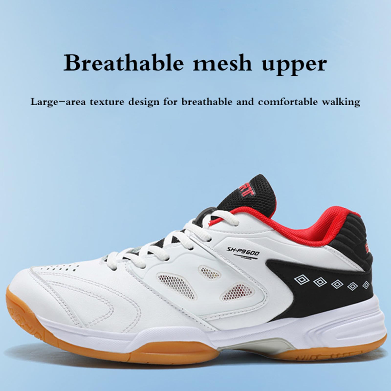 Chaussures De Tennis De Table,Pingpong Badminton Sneakers,Chaussures Tennis Table D'IntéRieur,Chaussures De Tennis Homme,Respirant LéGèRes Non Slip Chaussures Badminton Tennis Marche Baskets