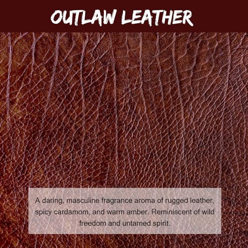 Image of MUBYOK 1.5LB Outlaw Leather Premium Scented Aroma Beads for Making Car Freshies Supplies PreScented Beads for Car Air Freshener Sachets Long-Lasing Scent