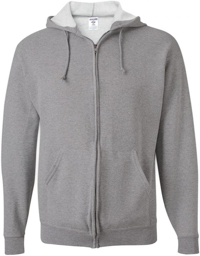 Jerzees Z NuBlend Full-Zip Hoody Hoodie Hooded Sweatshirt - Oxford