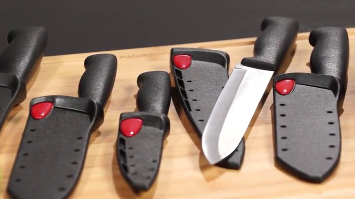 Amazon.com: Farberware Edgekeeper 5-Inch Santoku Knife with Self