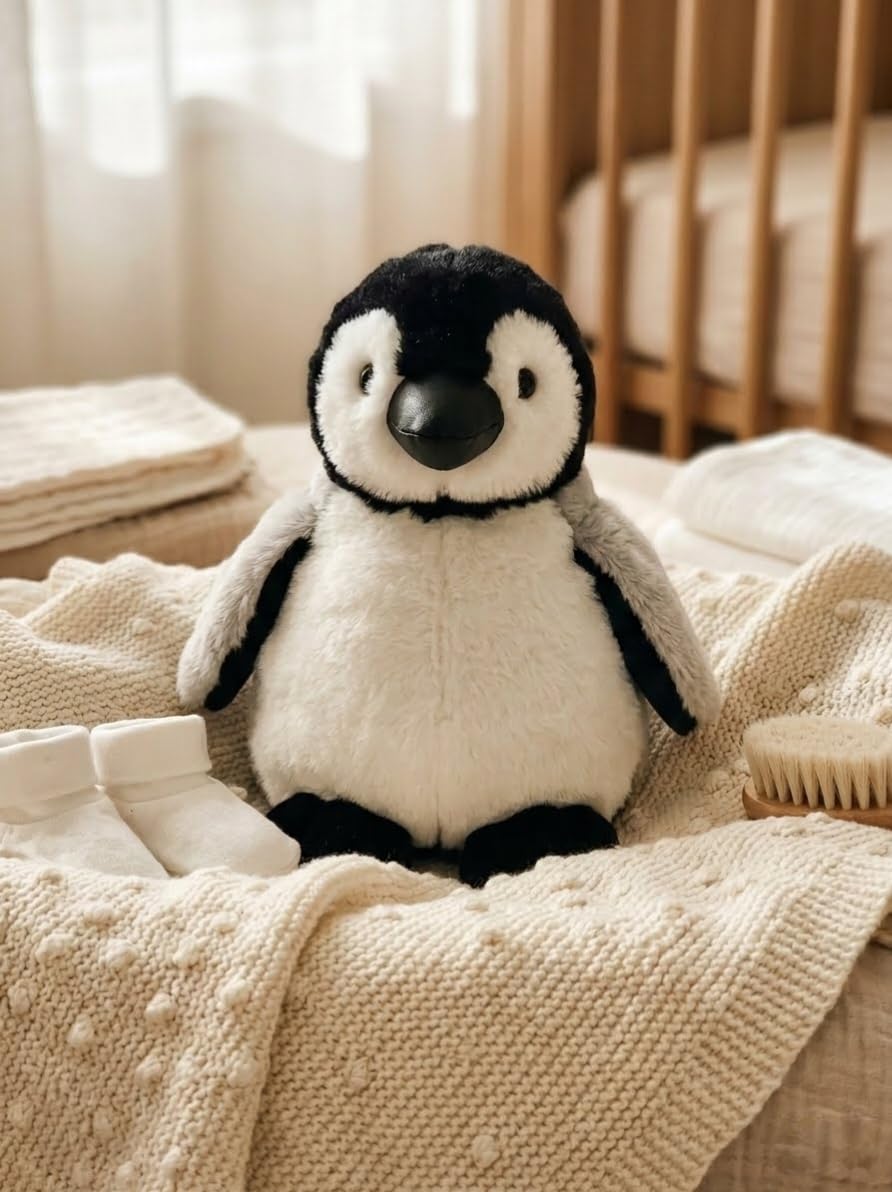 BOK Penguin Soft Toy - 18cm | Cute Stuffed Penguin Teddy Bear for Kids | Soft & Huggable Animal Toys for Baby Boys & Girls | Birthday Gift | Soft Toys-image-38