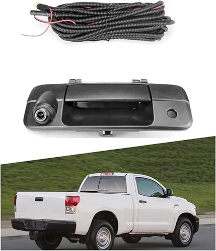 DYRDINSHOW para cámara de respaldo de retrovisión trasera Tundra 2007-2014 (color negro)