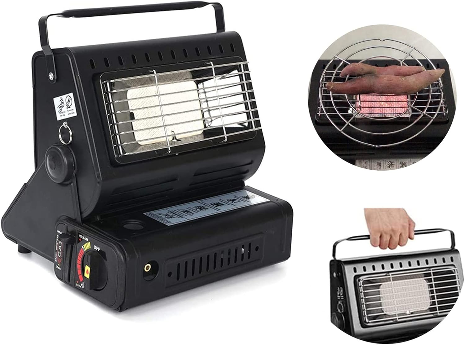LASONS Portable Heater for Camping,Butane Gas Heaters