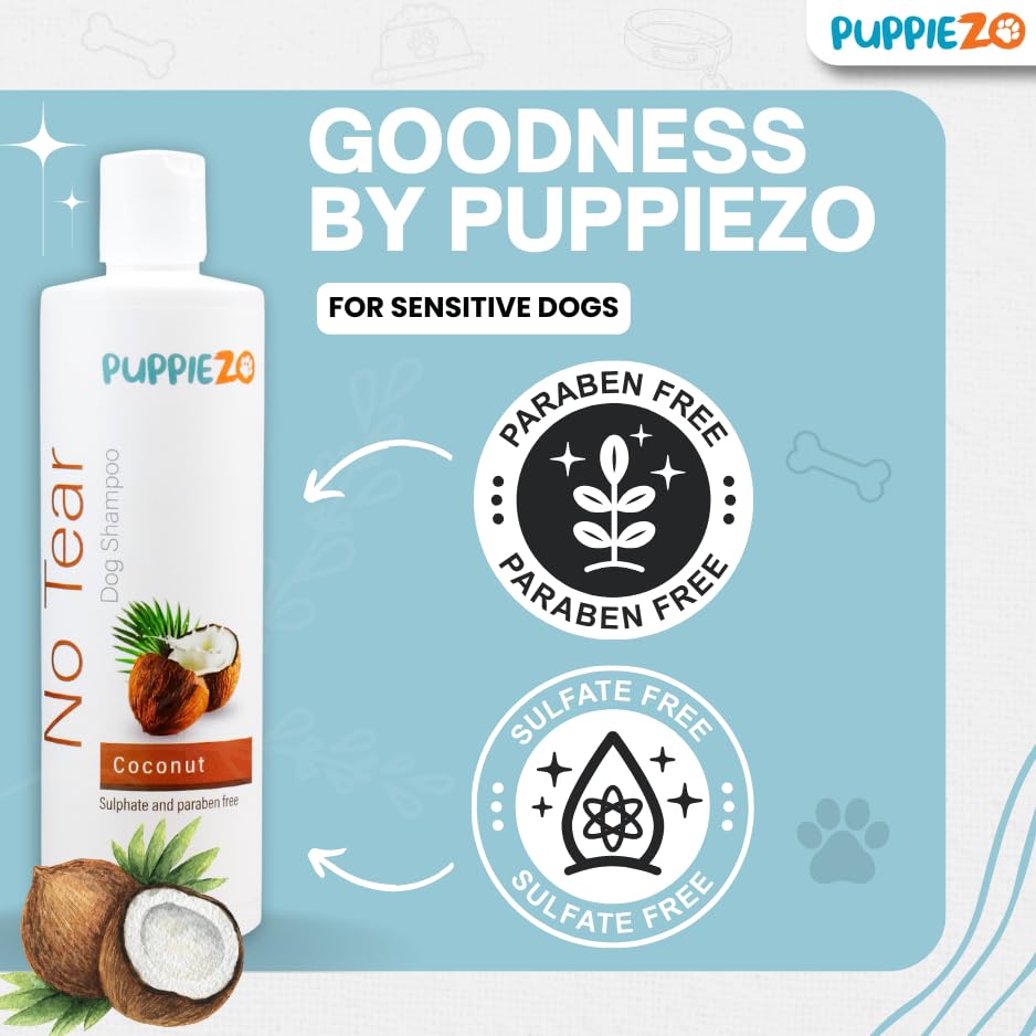 P.celso oc pup ① Buy Puppiezo No Tear Dog Shampoo 500ml | Sulphate-Free, pH